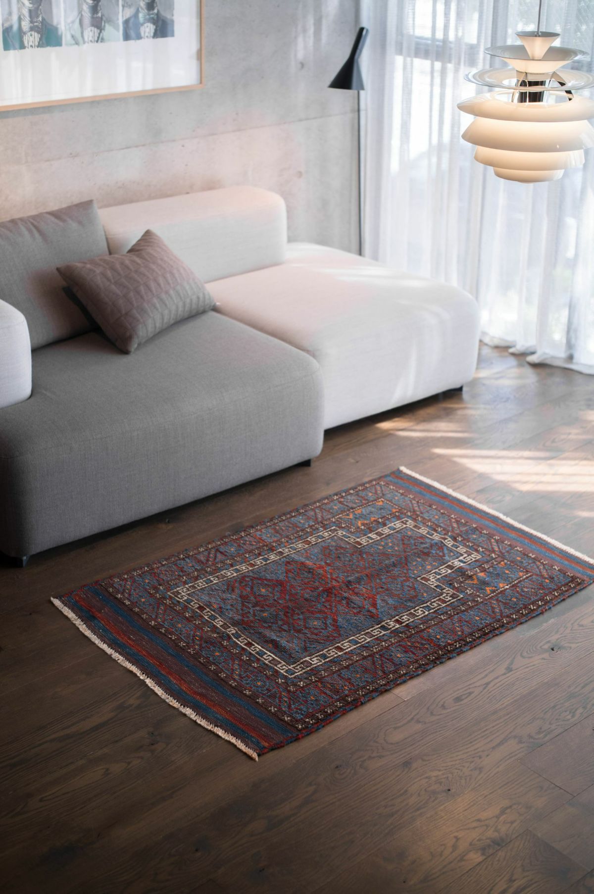 牛革　タペストリー&エリアラグ 牛革 タペストリー&エリアラグ